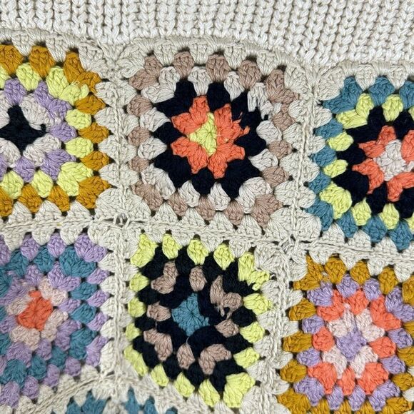 FREE PEOPLE DAHLIA CROCHET PULLOVER TOP NEW SMALL AND XS AVAILABLE - Picture 9 of 9